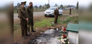 Carabineros repudian destrucción de animita del cabo Nain: 