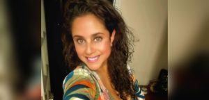 Carolina Cárcamo anunció el nacimiento de su bebé con postal en redes: 