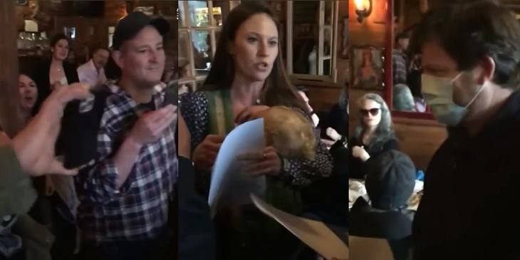 Clientes expulsaron a fiscalizadores que intentaron clausurar local por incumplir normas sanitarias