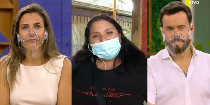 Mensaje de vecina a presidente Piñera por ollas comunes dejó sin palabras a animadores de Hola Chile