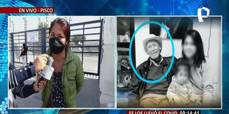 Dramático ruego de joven en Perú: perdió 13 familiares por COVID y ahora pide cama UCI para su padre