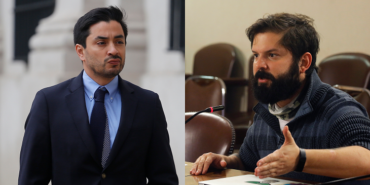 “No tiene por qué desesperarse”: Álvaro Carter y Gabriel Boric protagonizaron un tenso debate en CHV