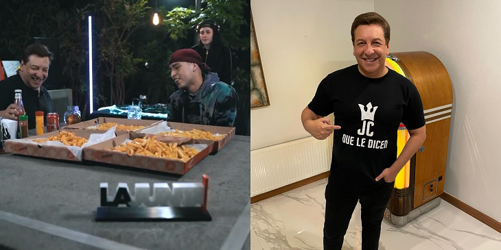 JC Rodríguez lanzó merchandising inspirado en frase originada en 'La Junta': posó con nueva polera