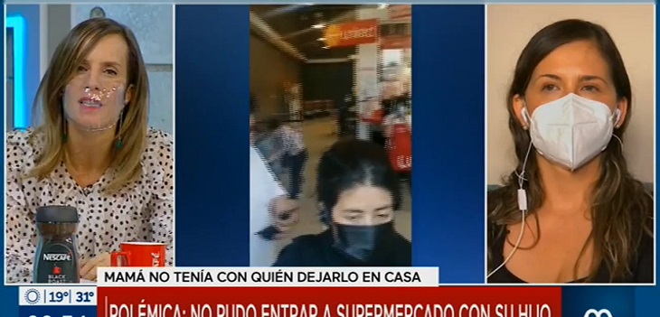 Mamá que denunció a supermercado por impedirle ingreso con su bebé en coche: “Le imploré al guardia”