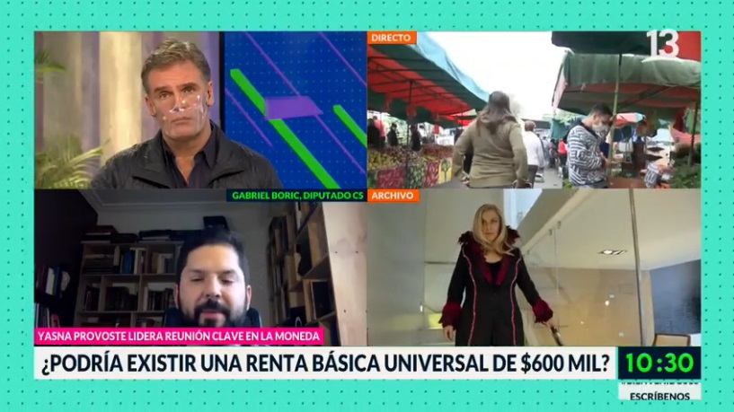 Bienvenidos Gabriel Boric