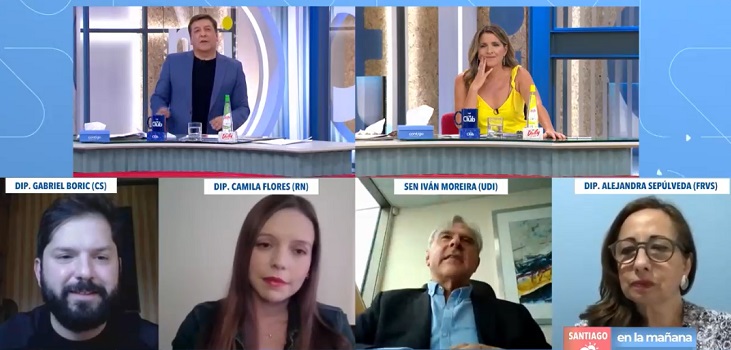 La furiosa reacción de Iván Moreira tras lectura de Gabriel Boric a Lemebel y su encuentro con Melero