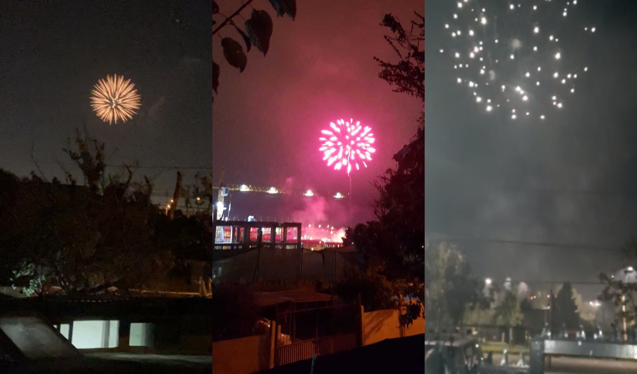 Por aniversario de Colo Colo: reportan fuegos artificiales en distintas comunas de RM y Valparaíso