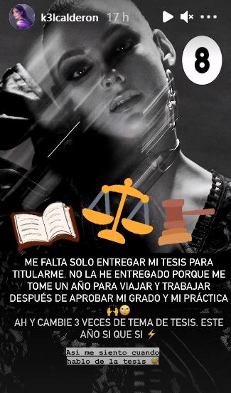 Kel Calderón | Instagram