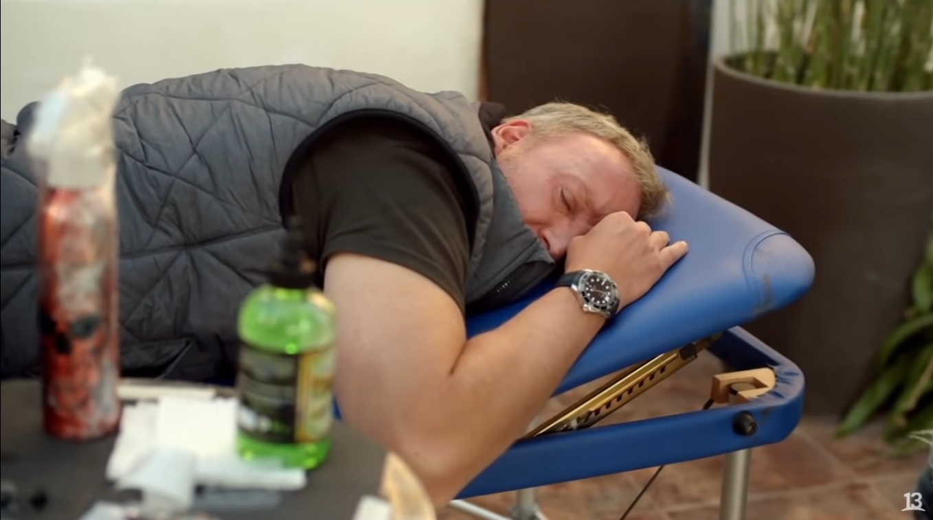 Martín Cárcamo tatuaje