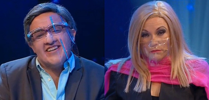 Imitación a Pamela Jiles y Joaquín Lavín en Mi Barrio fue alabada por la audiencia