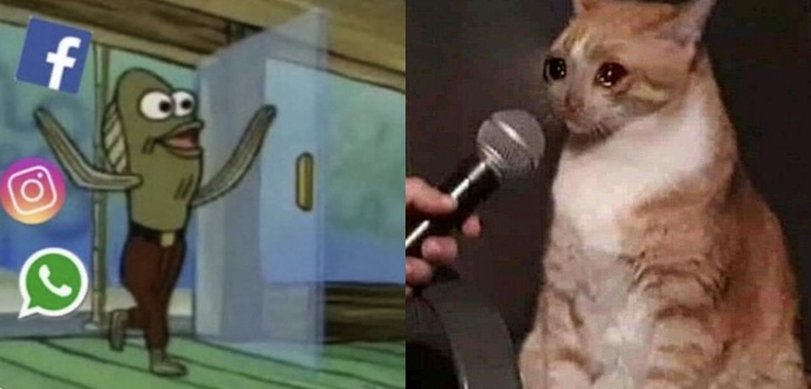 Usuarios reportaron caída de Facebook e Instagram a nivel mundial: revisa las mejores reacciones