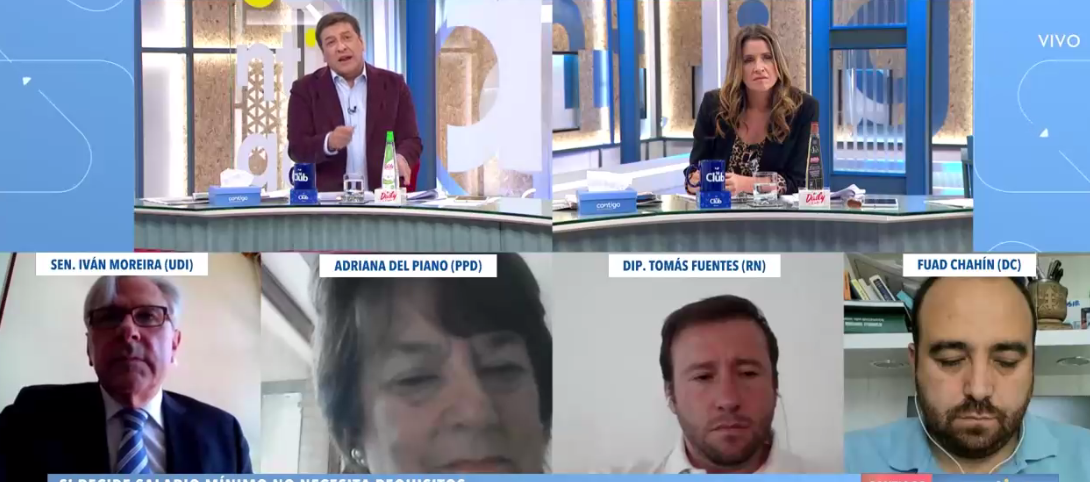 JC Rodríguez y Monserrat Álvarez encararon a Moreira en matinal: 