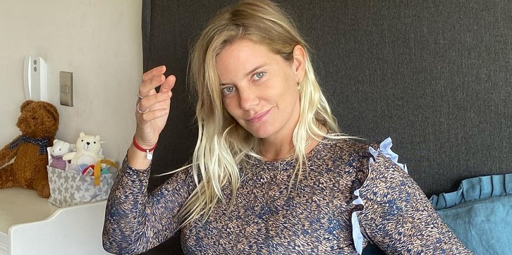 Javiera Acevedo mostró su avanzado embarazo a solo semanas de dar a luz: 