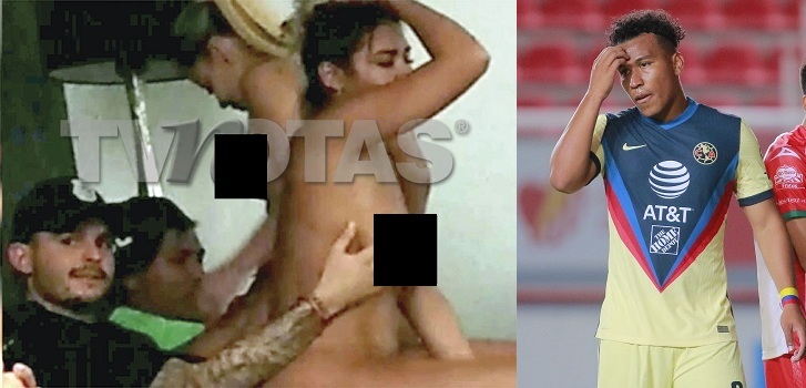 Con alcohol y bailarinas: filtran fotos de 4 jugadores del América en desatada fiesta en México