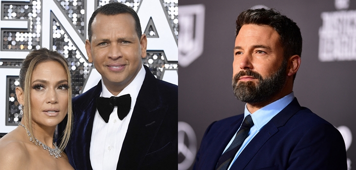 ¿Una indirecta? Alex Rodriguez y el comentario que lanzó sobre Ben Affleck y Jennifer Lopez
