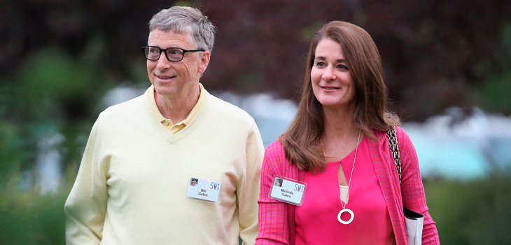 Bill Gates y su esposa Melinda anunciaron su divorcio tras 27 años juntos