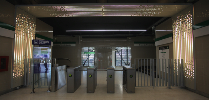 Condenan a 5 años de internación mixta a autor de incendio de la estación Pedrero del Metro