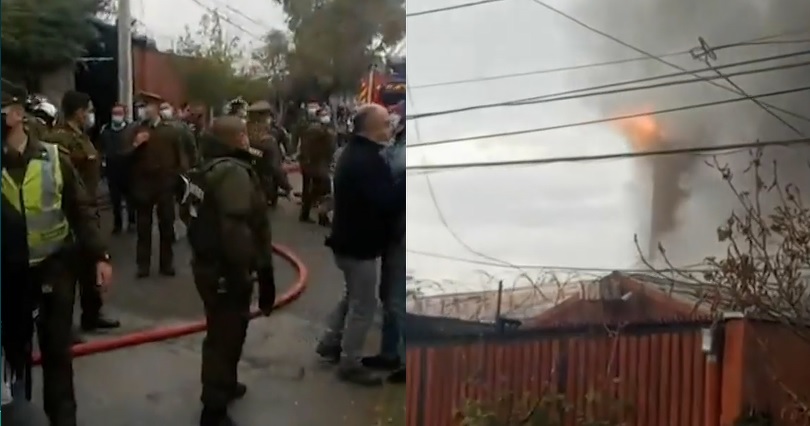 Niña haitiana de 3 años murió en incendio en Puente Alto: su hermana de 11 está grave