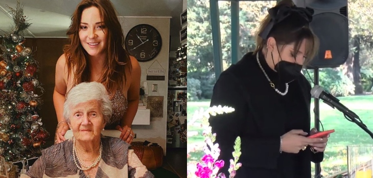 El emotivo último adiós de Kel Calderón a su abuela: 