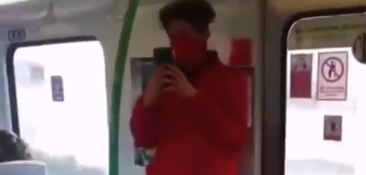 Viralizan video de guardia escupiendo a músicos en Metro de Valparaíso: empresa pidió desvinculación