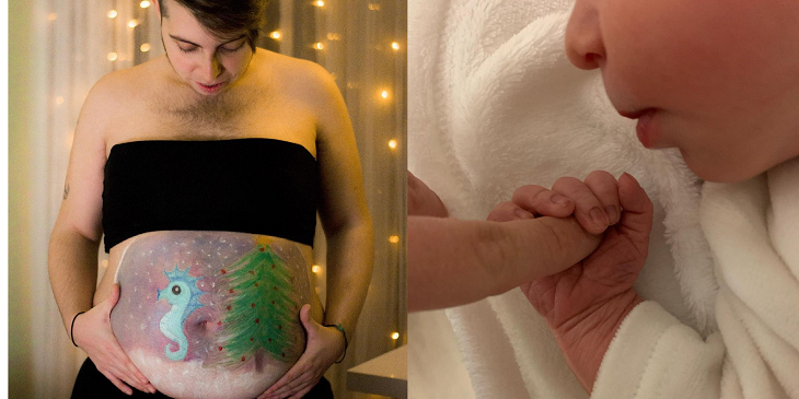 Papá gestante: la historia del primer hombre trans en dar a luz en España