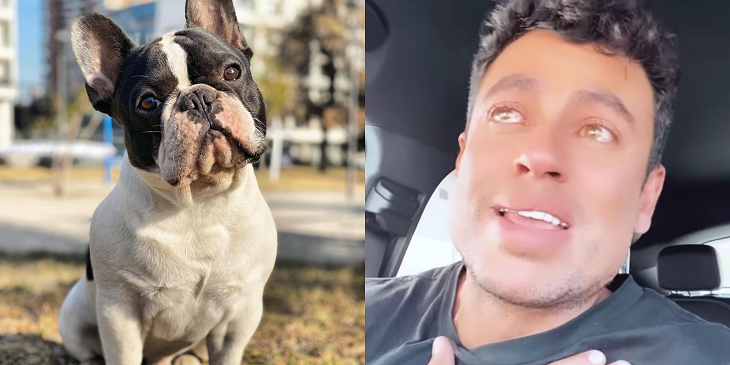 El emotivo relato de Bruno Zaretti por seguidores que pedían que “durmiera” a su perro: “Es mi hijo”