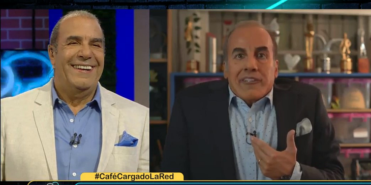 Checho Hirane reaccionó a la imitación que le hizo Stefan Kramer: “Me maté de la risa”