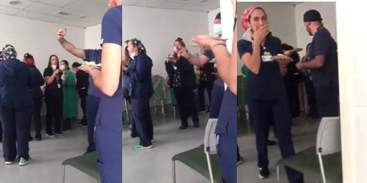 Denuncian a funcionarios de no respetar protocolo en festejo del Día de la Enfermería en La Florida