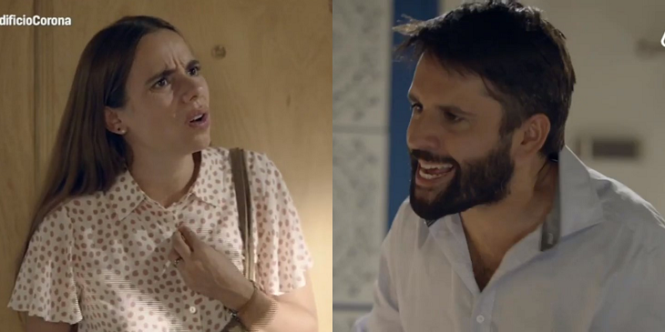 Edificio Corona: amenazante actitud de Germán hacia Javiera generó críticas en las redes sociales