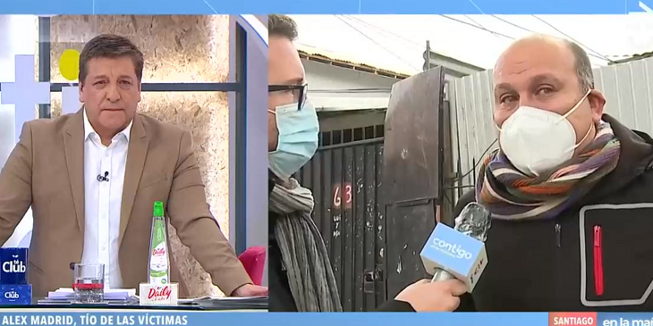 JC Rodríguez y testimonio de tío de víctimas de crimen en San Bernardo: “Nos quedamos sin palabras”