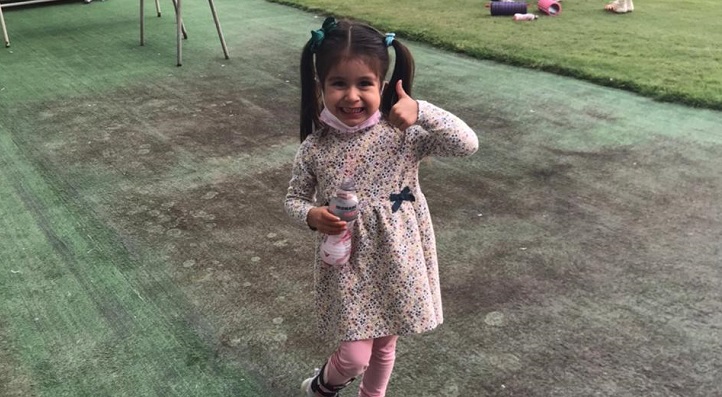 Familia oriunda de Talcahuano necesita $150 millones para comprar fármaco para su hija de 4 años