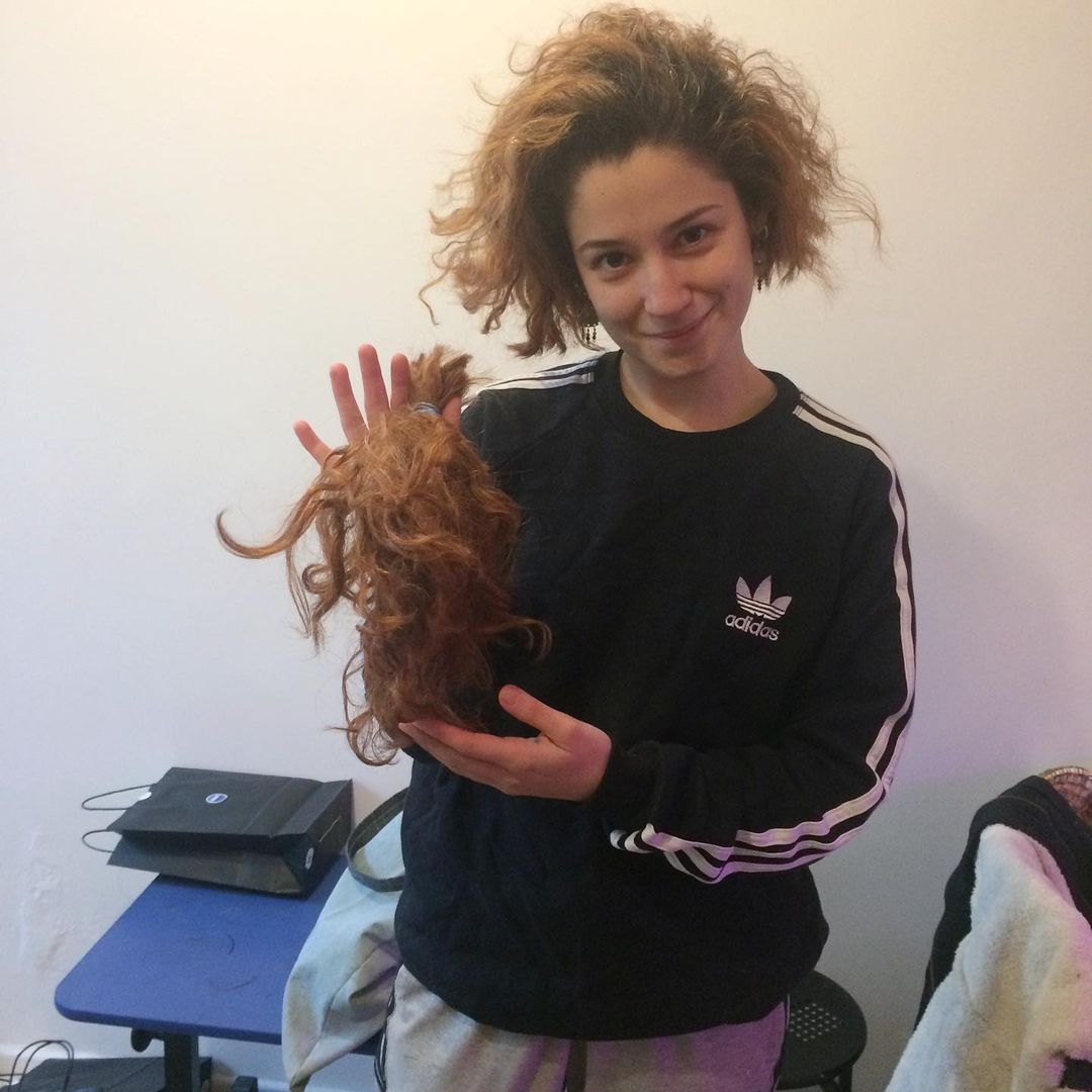 Fernanda Ramírez corte de pelo