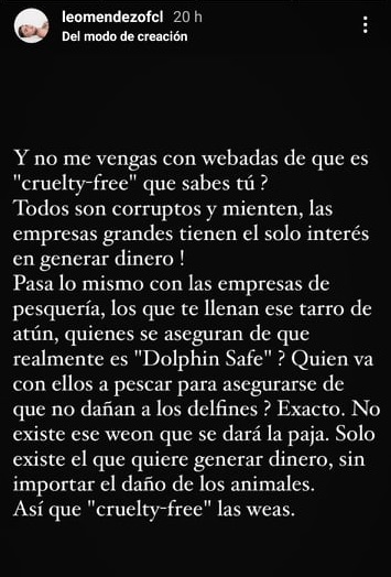 Leo Méndez Jr. renuncia al maquillaje