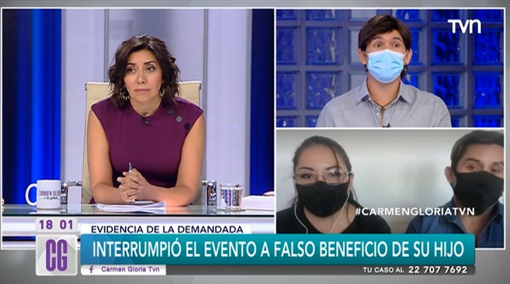 Carmen Gloria indignada por hombre que demandó a su mujer por visitas