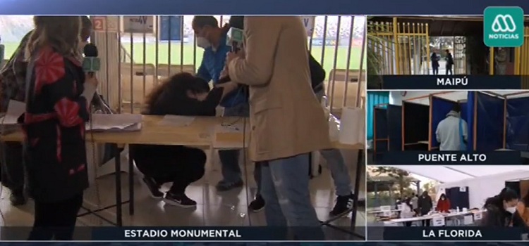 Vocal de mesa protagonizó chascarro en vivo durante transmisión de Mega: Neme y Onetto la ayudaron