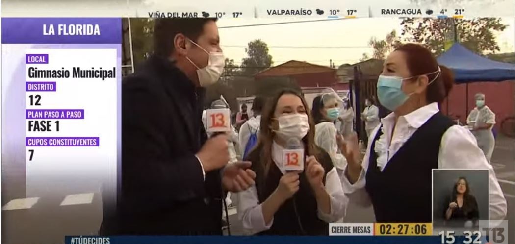 Pancho Saavedra y gente que llegó solo a tomarse fotos con él durante votaciones: “Es puro cariño