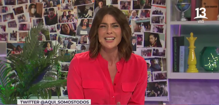 Tonka sorprendió en la conducción de 'Aquí somos todos': cerró ciclo de reemplazos a Ángeles Araya