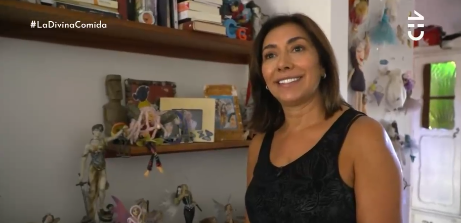 Colección de cucharas y de hadas: Carmen Gloria Arroyo mostró su acogedora casa en La Divina Comida