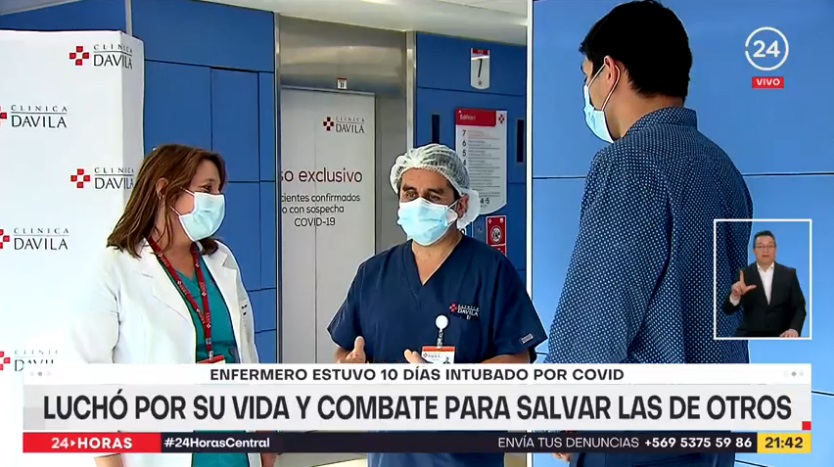 Enfermero Alfonso Cárcamo