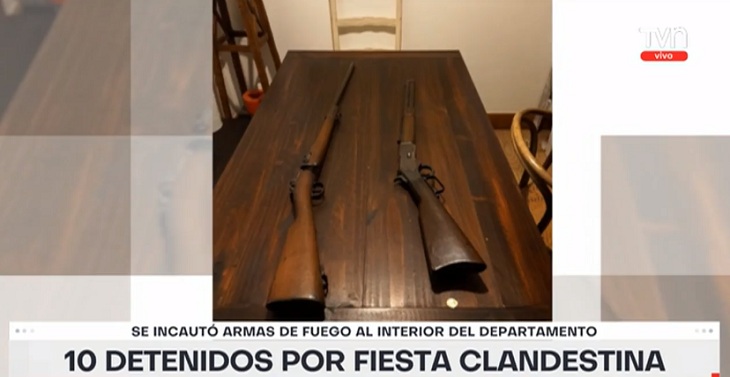 escopetas fiesta clandestina