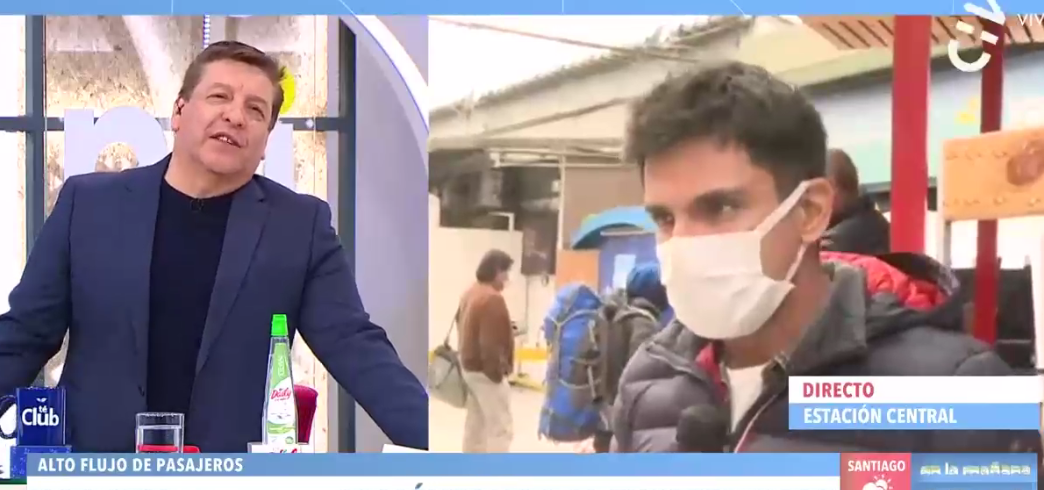 JP Queraltó se quebró en matinal de CHV al recordar emotiva anécdota de su época universitaria