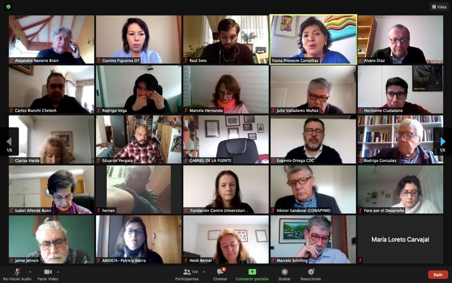 Las propuestas que marcaron cónclave opositor ante pandemia: renta básica universal y ayuda a pymes