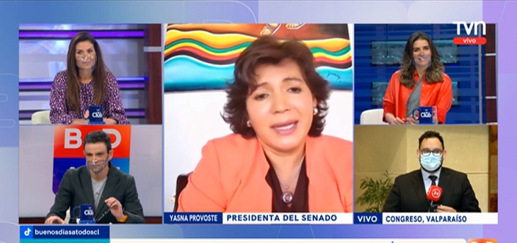 Provoste emplazó a directorio de TVN por condiciones laborales de periodistas: canal respondió