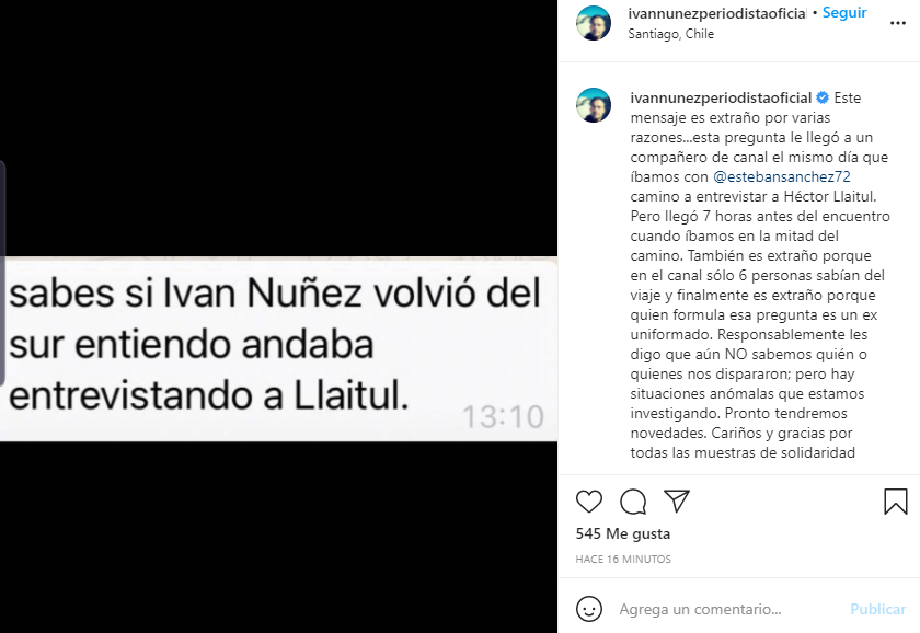 INSTAGRAM | IVÁN NÚÑEZ