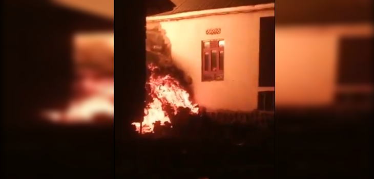 Impactantes registros: erupción de volcán en el Congo arrasa con casas y mata a 15 personas