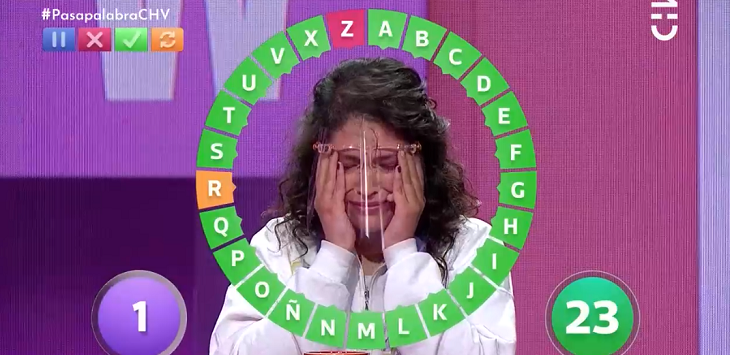 Andrea Vergara estuvo a punto de llevarse el Rosco en Pasapalabra y quebró en llanto: 