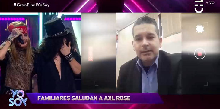 Axl Rose y Slash de Yo Soy lloraron al recibir mensajes de sus familias: Myriam también se emocionó