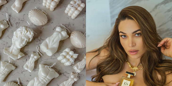 Acusan a Lisandra Silva de que las velas que vende en sus redes son de AliExpress: ella contestó