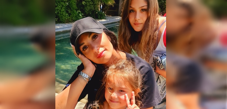 Pamela Díaz comentó parecido a la Mujer Maravilla y sus hijas tuvieron cómicas reacciones