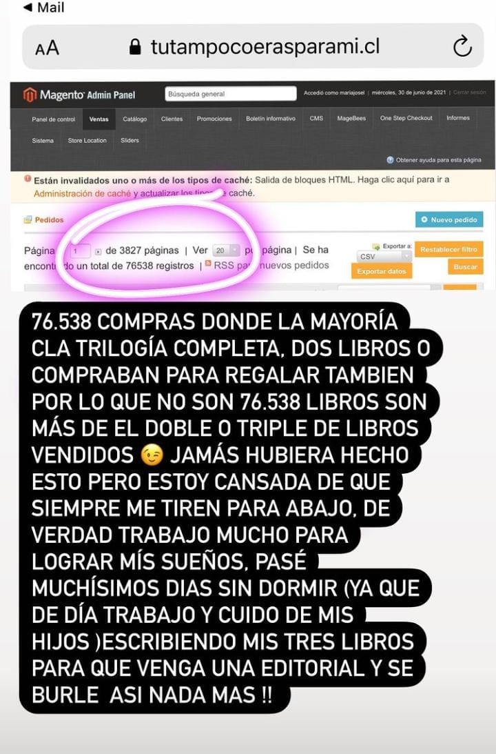 Coté López se molestó por cuestionamientos de ganancia de sus libros